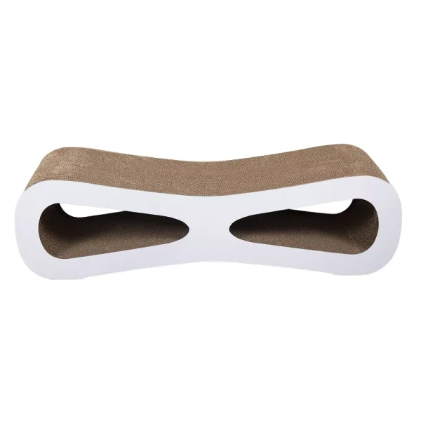 Cat Scratcher Cat Toy Corrugated Cardboard Figure 8 Shape - Image 2