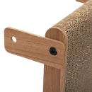 Cat Scratching Board for Small to Large Cat,Cat Scratching Pad with Bell and Built-in Toy,Cat Scratchers for Indoor Cats